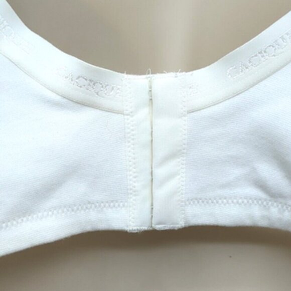 Cacique Lane Bryant Women Bra T Shirt Cotton Blend Plus Size 42DDD White - Picture 6 of 9